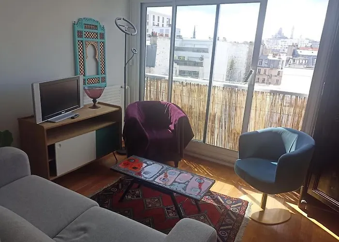 Apartment Vue Sur Le Sacre Coeur Montmartre *